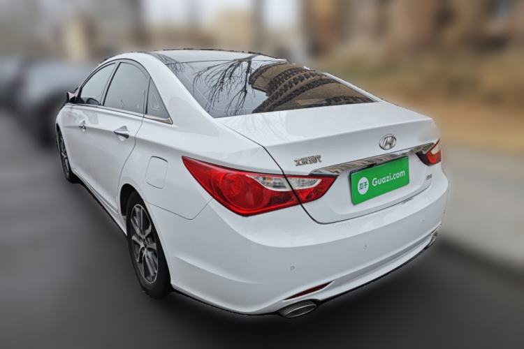 Used Hyundai Sonata 2013 2.4L Automatic Leading Edition China IV Standard Rear Left 45 Deg
