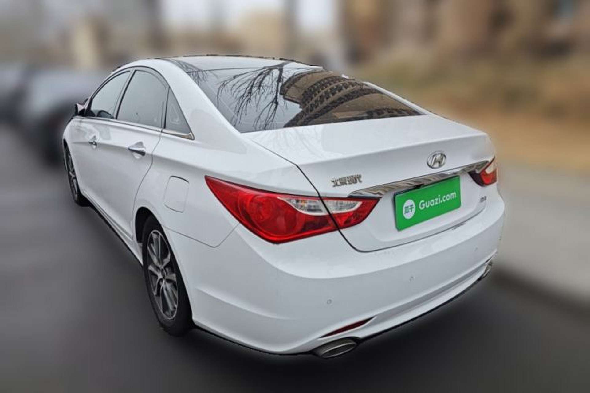Used Hyundai Sonata 2013 2.4L Automatic Leading Edition China IV Standard Rear Left 45 Deg