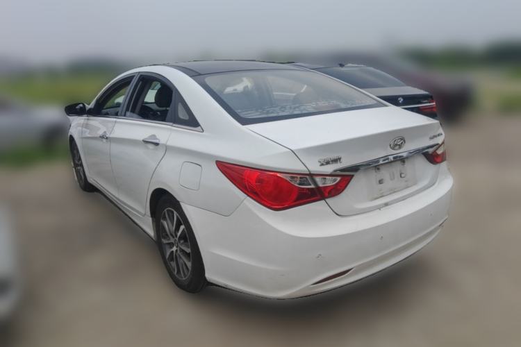 Used Hyundai Sonata 2013 2.0L Automatic Luxury Edition Rear Left 45 Deg