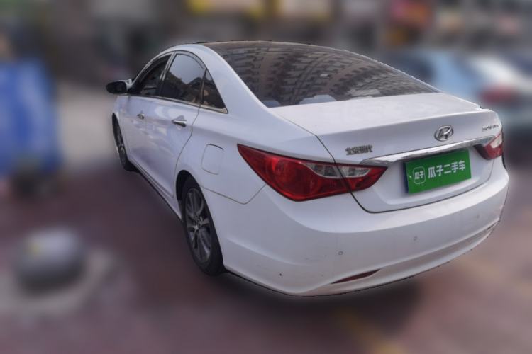 Used Hyundai Sonata 2013 2.0L Automatic Prestige Edition Rear Left 45 Deg