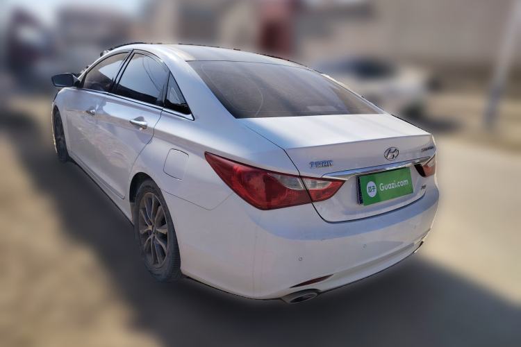 Used Hyundai Sonata 2013 2.4L Automatic Leading Edition China IV Standard Rear Left 45 Deg
