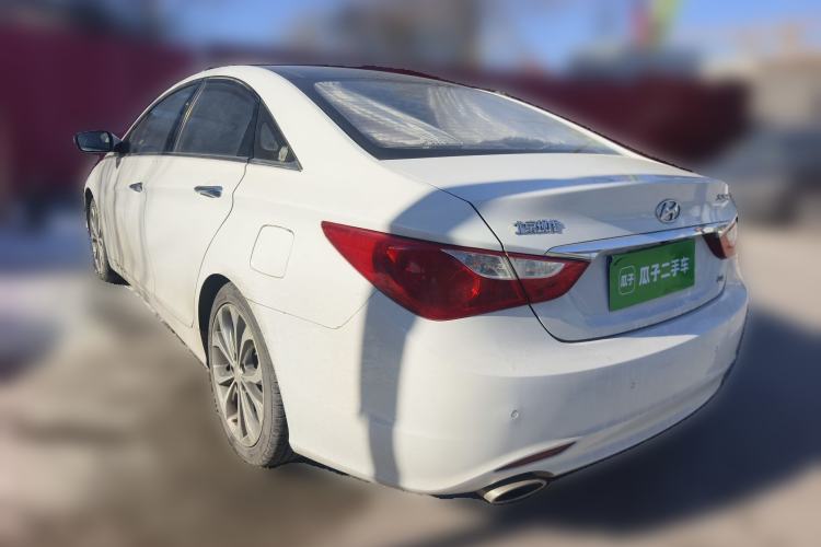Used Hyundai Sonata 2013 2.4L Automatic Luxury Version China IV Standard Rear Left 45 Deg