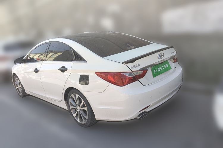 Used Hyundai Sonata 2013 2.4L Automatic Luxury Version China IV Standard Rear Left 45 Deg
