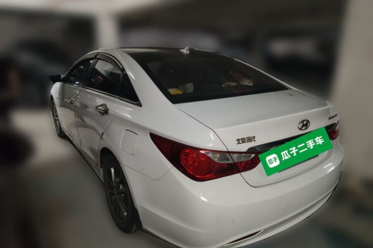 Used Hyundai Sonata 2013 2.0L Automatic Leading Edition Rear Left 45 Deg