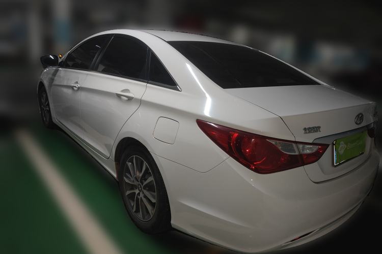 Used Hyundai Sonata 2013 2.0L Automatic Fashion Edition Rear Left 45 Deg