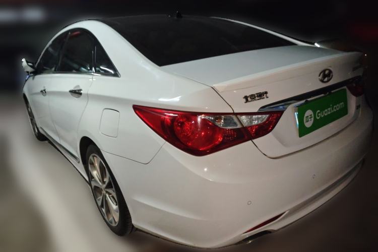 Used Hyundai Sonata 2013 2.4L Automatic Luxury Version China IV Standard Rear Left 45 Deg