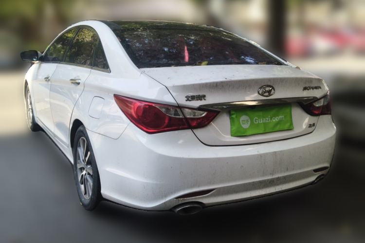 Used Hyundai Sonata 2013 2.4L Automatic Leading Edition China IV Standard Rear Left 45 Deg
