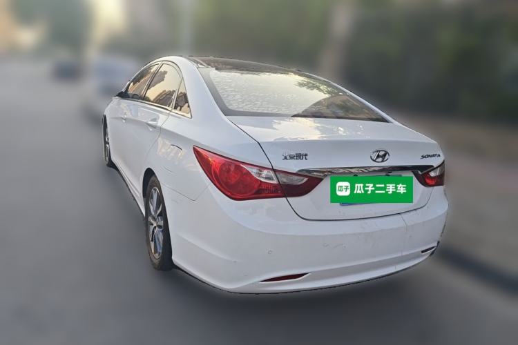 Used Hyundai Sonata 2013 2.0L Automatic Leading Edition Rear Left 45 Deg