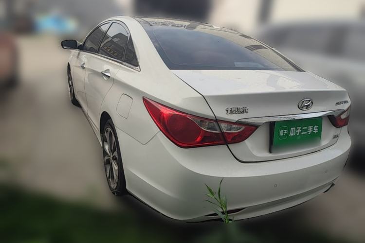 Used Hyundai Sonata 2013 2.4L Automatic Luxury Version China IV Standard Rear Left 45 Deg