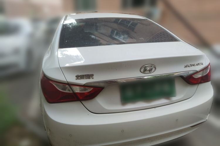 Used Hyundai Sonata 2013 2.0L Automatic Luxury Edition Rear Left 45 Deg
