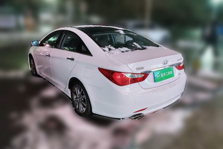 Used Hyundai Sonata 2013 2.4L Automatic Leading Edition China IV Standard Rear Left 45 Deg