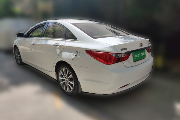 Used Hyundai Sonata 2013 2.0L Automatic Luxury Edition Rear Left 45 Deg