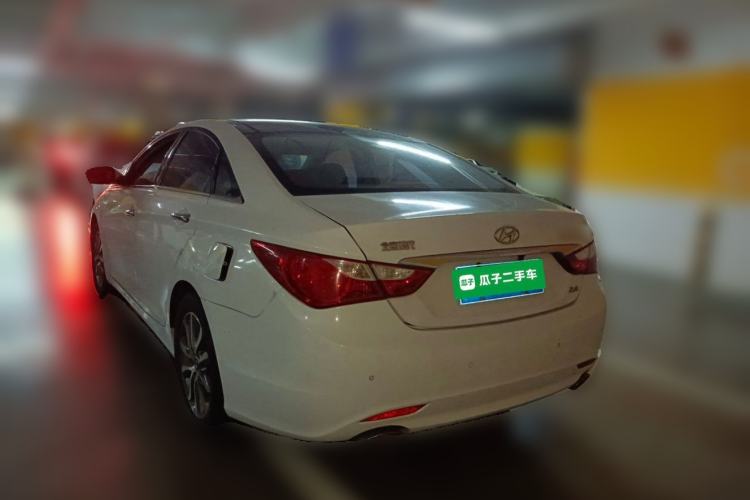 Used Hyundai Sonata 2013 2.4L Automatic Leading Edition China IV Standard Rear Left 45 Deg