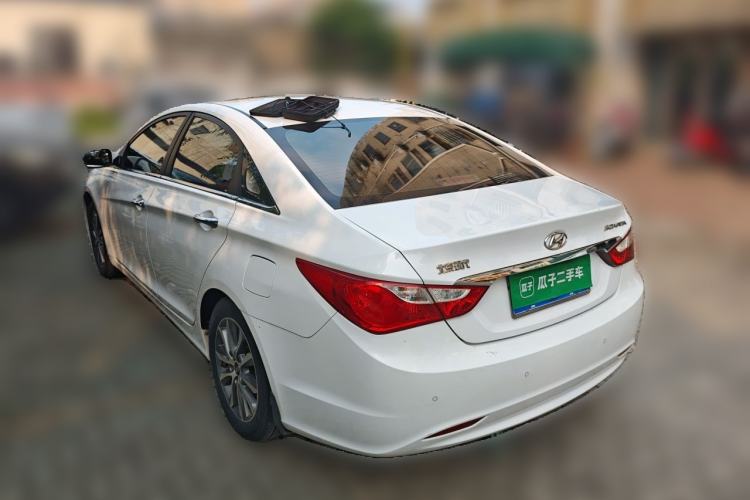 Used Hyundai Sonata 2013 2.0L Automatic Luxury Edition Rear Left 45 Deg