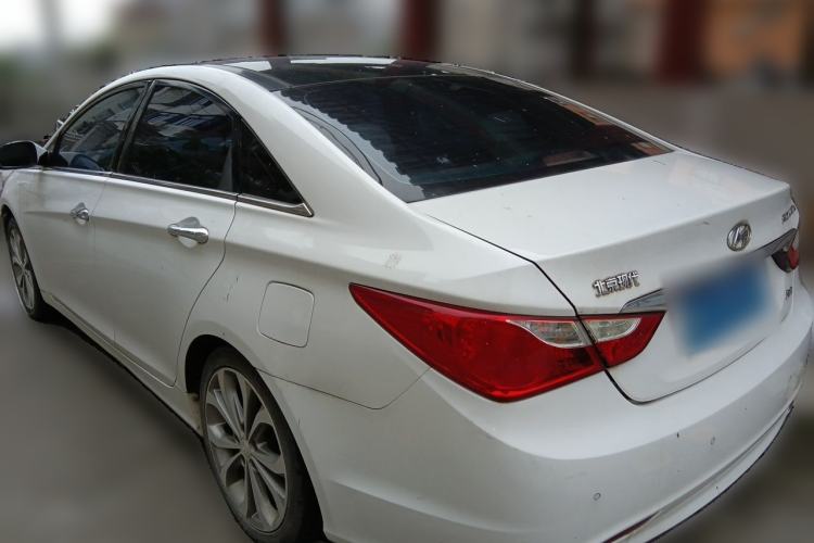Used Hyundai Sonata 2013 2.4L Automatic Luxury Version China IV Standard Rear Left 45 Deg