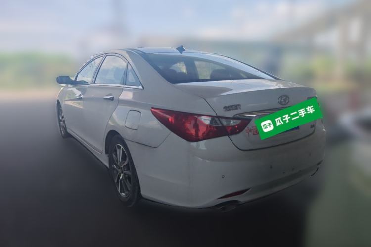 Used Hyundai Sonata 2013 2.4L Automatic Leading Edition China IV Standard Rear Left 45 Deg