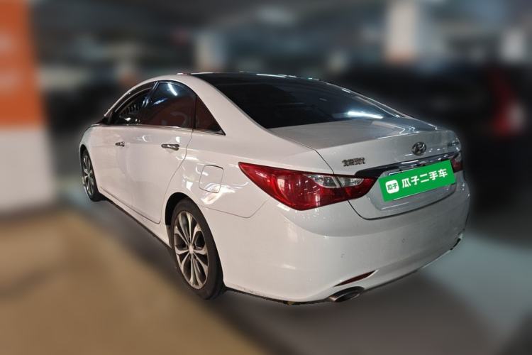 Used Hyundai Sonata 2013 2.4L Automatic Luxury Version China IV Standard Rear Left 45 Deg