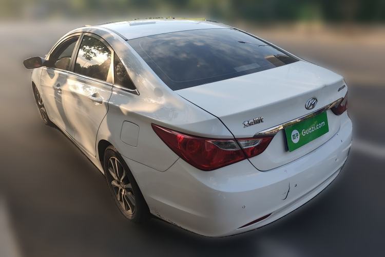 Used Hyundai Sonata 2013 2.0L Automatic Leading Edition Rear Left 45 Deg