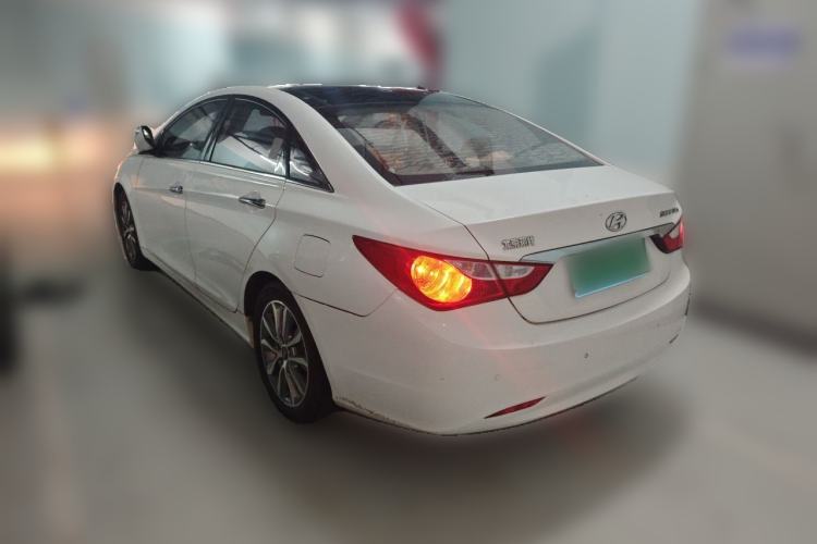 Used Hyundai Sonata 2013 2.0L Automatic Luxury Edition Rear Left 45 Deg