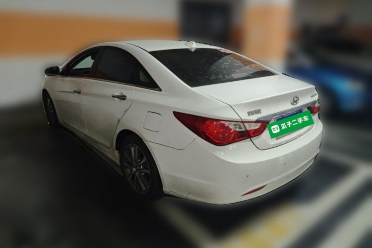 Used Hyundai Sonata 2013 2.0L Automatic Luxury Edition Rear Left 45 Deg