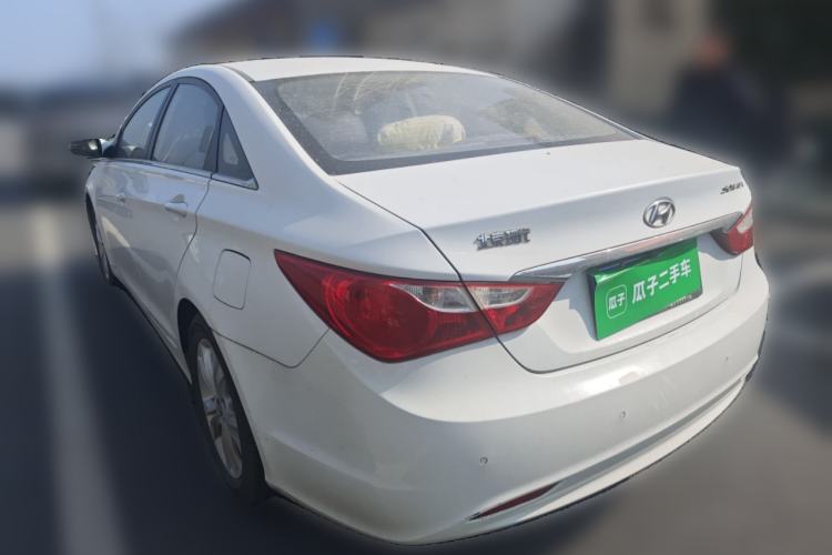 Used Hyundai Sonata 2013 2.0L Automatic Leading Edition Rear Left 45 Deg