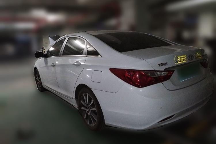 Used Hyundai Sonata 2013 2.0L Automatic Leading Edition Rear Left 45 Deg