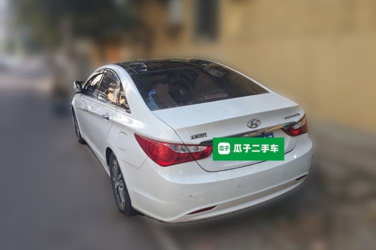 Used Hyundai Sonata 2013 2.0L Automatic Prestige Edition Rear Left 45 Deg