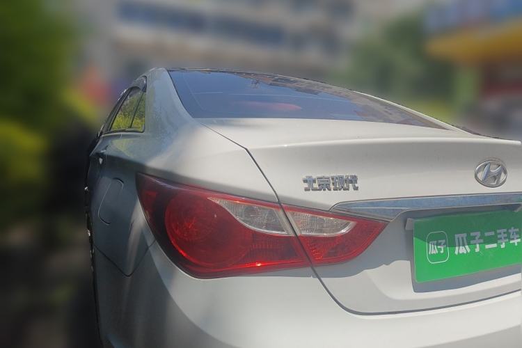 Used Hyundai Sonata 2013 2.0L Automatic Luxury Edition Rear Left 45 Deg