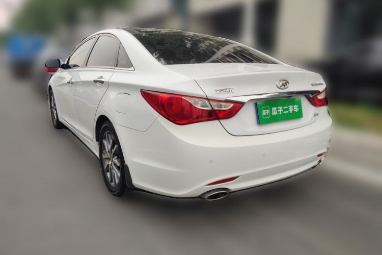 Used Hyundai Sonata 2013 2.4L Automatic Leading Edition China IV Standard Rear Left 45 Deg