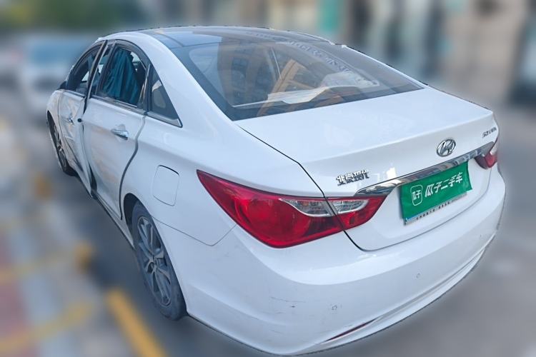 Used Hyundai Sonata 2013 2.0L Automatic Luxury Edition Rear Left 45 Deg