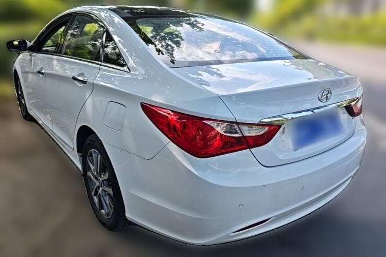 Used Hyundai Sonata 2013 2.0L Automatic Luxury Edition Rear Left 45 Deg