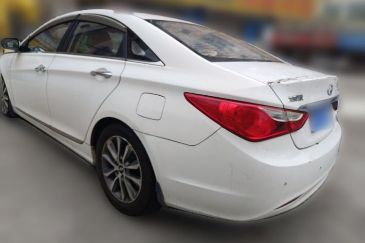 Used Hyundai Sonata 2013 2.0L Automatic Luxury Edition Rear Left 45 Deg