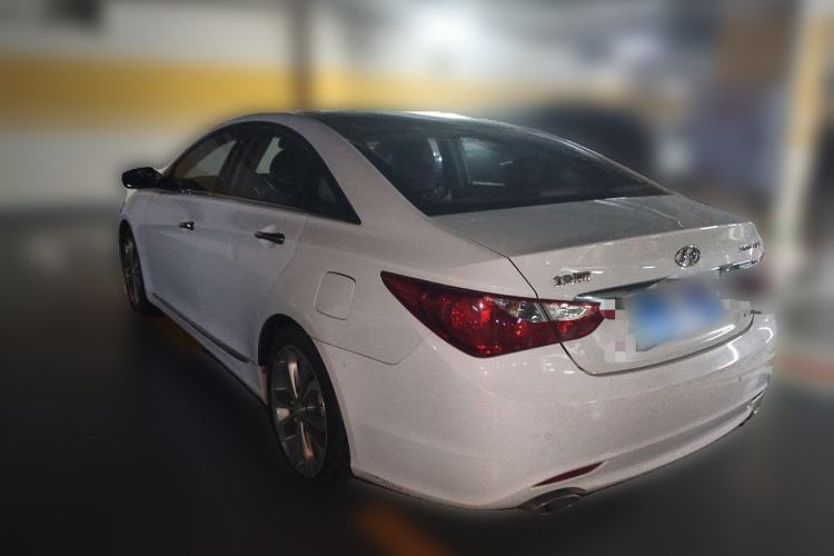 Used Hyundai Sonata 2013 2.4L Automatic Luxury Version China IV Standard Rear Left 45 Deg