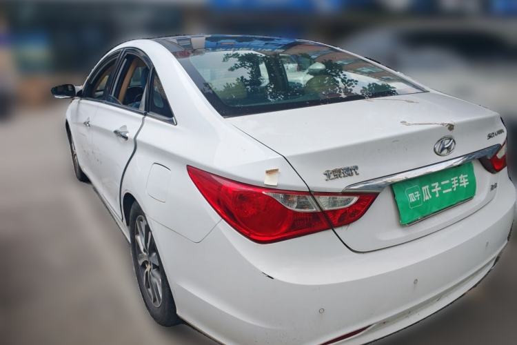 Used Hyundai Sonata 2013 2.4L Automatic Leading Edition China IV Standard Rear Left 45 Deg