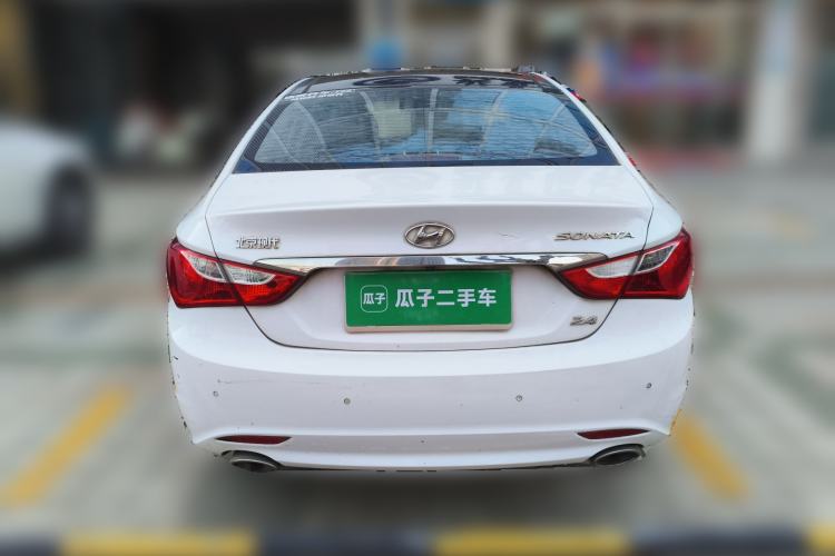 Used Hyundai Sonata 2013 2.4L Automatic Luxury Version China IV Standard Rear