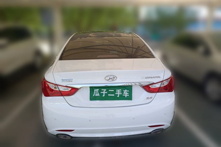 Used Hyundai Sonata 2013 2.4L Automatic Leading Edition China V Standard Rear