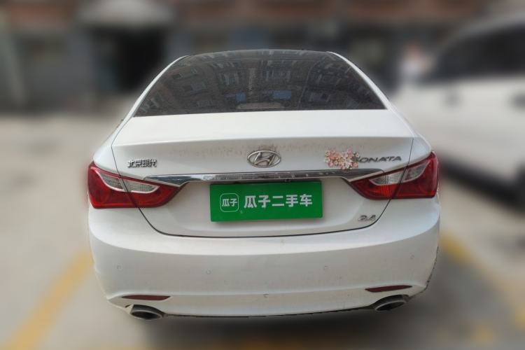 Used Hyundai Sonata 2013 2.4L Automatic Leading Edition China IV Standard Rear