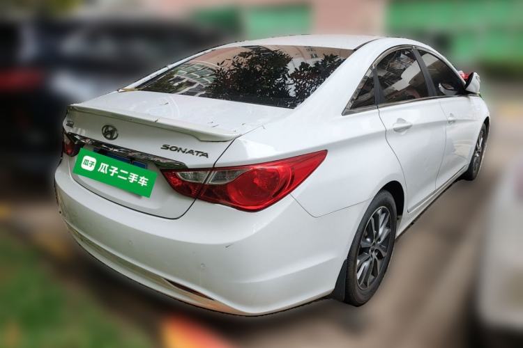 Used Hyundai Sonata 2013 2.0L Automatic Leading Edition Rear Right 45 Deg