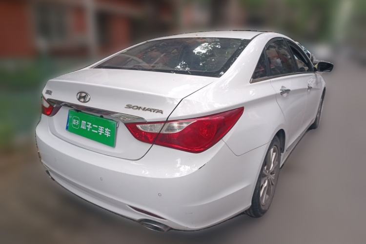 Used Hyundai Sonata 2013 2.0L Automatic Luxury Edition Rear Right 45 Deg