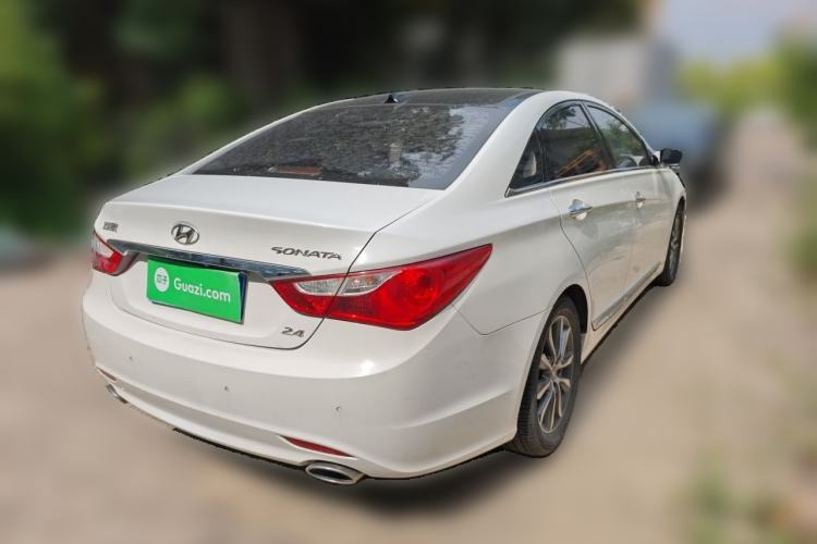 Used Hyundai Sonata 2013 2.4L Automatic Prestige Version China IV Standard Rear Right 45 Deg