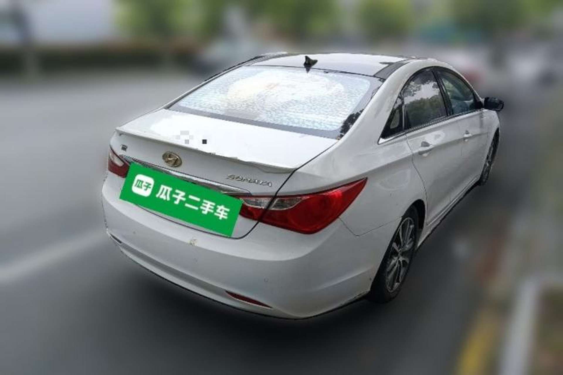Used Hyundai Sonata 2013 2.0L Automatic Leading Edition Rear Right 45 Deg