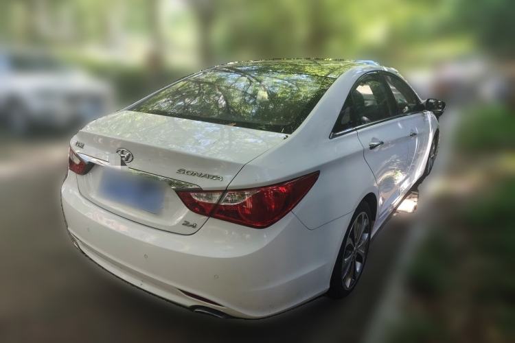 Used Hyundai Sonata 2013 2.4L Automatic Luxury Version China IV Standard Rear Right 45 Deg