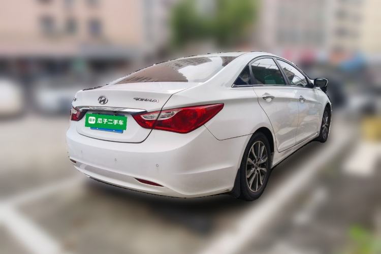 Used Hyundai Sonata 2013 2.0L Automatic Luxury Edition Rear Right 45 Deg
