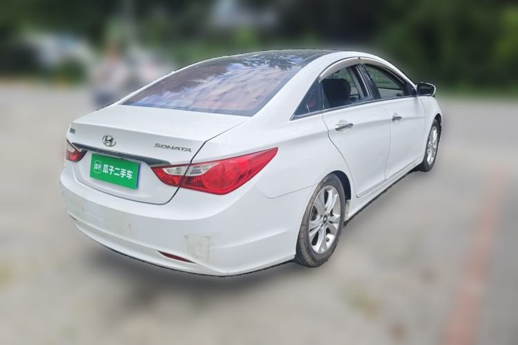Used Hyundai Sonata 2013 2.0L Automatic Prestige Edition Rear Right 45 Deg