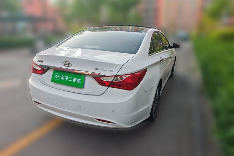 Used Hyundai Sonata 2013 2.0L Automatic Luxury Edition Rear Right 45 Deg