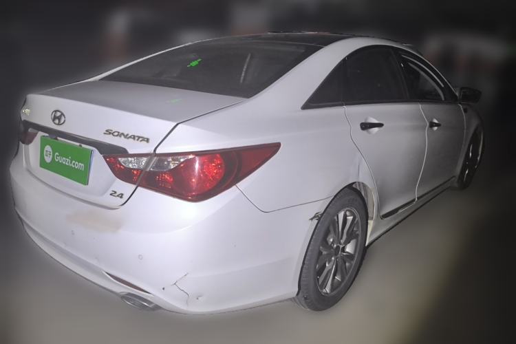 Used Hyundai Sonata 2013 2.4L Automatic Leading Edition China IV Standard Rear Right 45 Deg