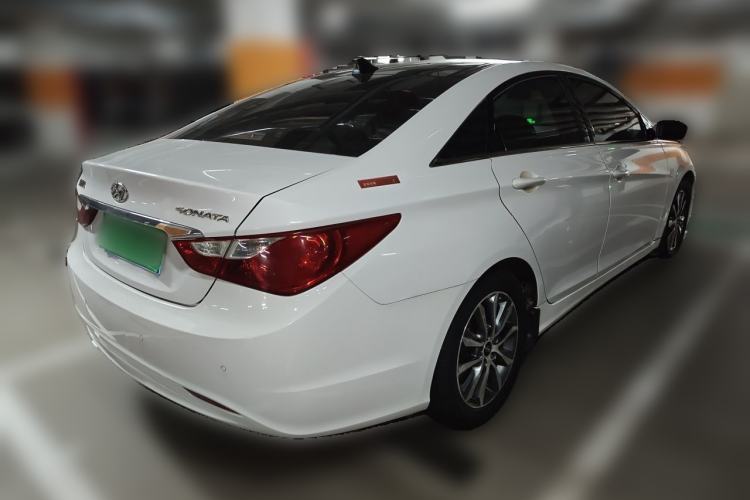 Used Hyundai Sonata 2013 2.0L Automatic Leading Edition Rear Right 45 Deg