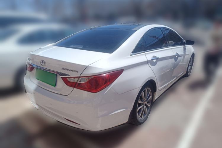 Used Hyundai Sonata 2013 2.0L Automatic Luxury Edition Rear Right 45 Deg