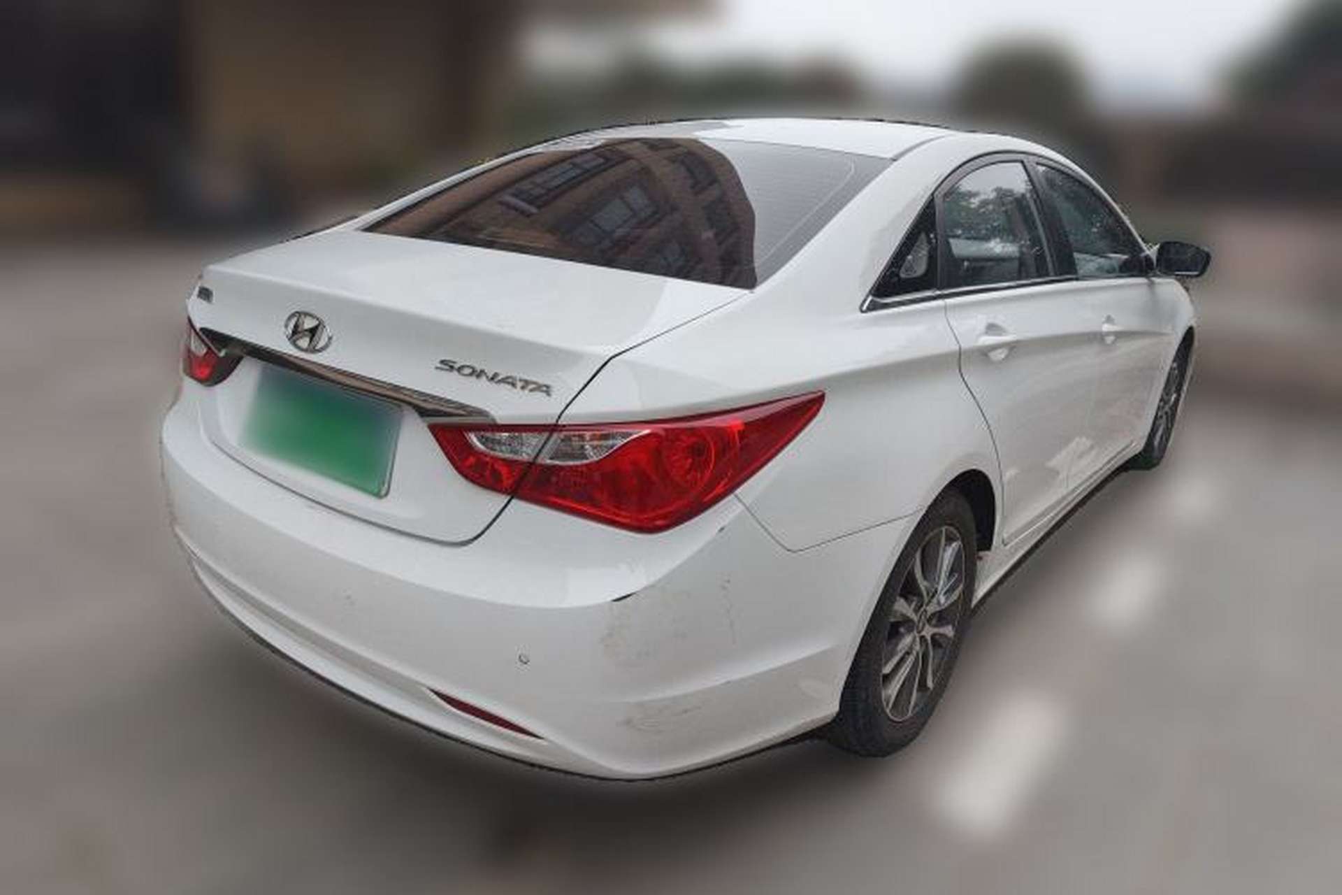 Used Hyundai Sonata 2013 2.0L Automatic Leading Edition Rear Right 45 Deg