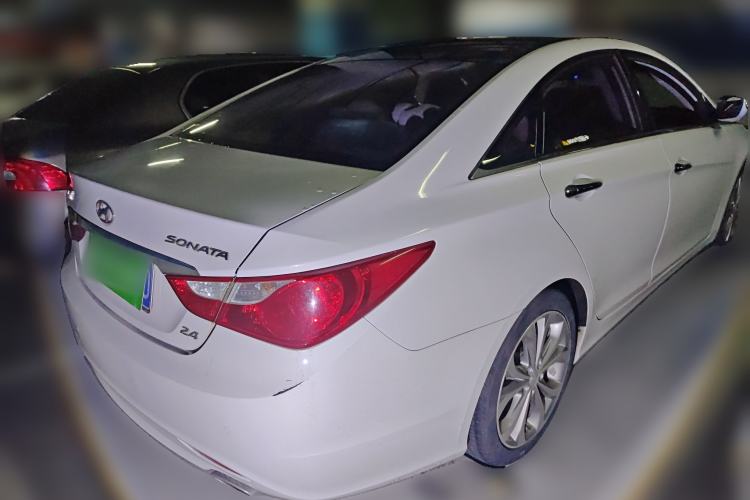 Used Hyundai Sonata 2013 2.4L Automatic Luxury Version China IV Standard Rear Right 45 Deg